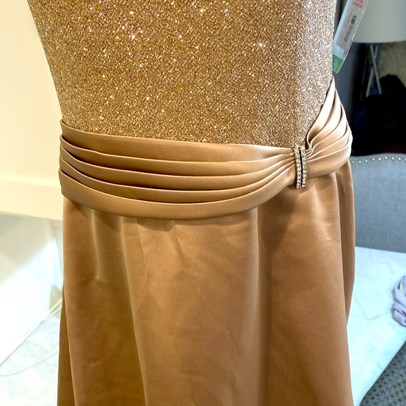 NWT Patra Taupe Dress with Glitter size 14 - Picture 7 of 16